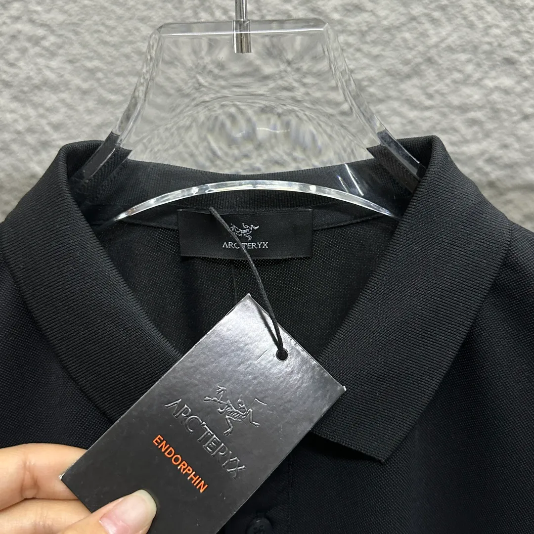 ARC* * POLO 2025 New Arrival polo Same Style Size： M L XL 2XL 3XL ：Black White